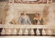 Paolo Veronese Giustiana Barbaro and her Nurse oil painting artist